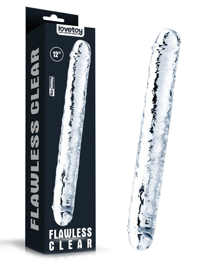 LoveToy - Flawless Clear Double Dildo 30cm/12&quot;