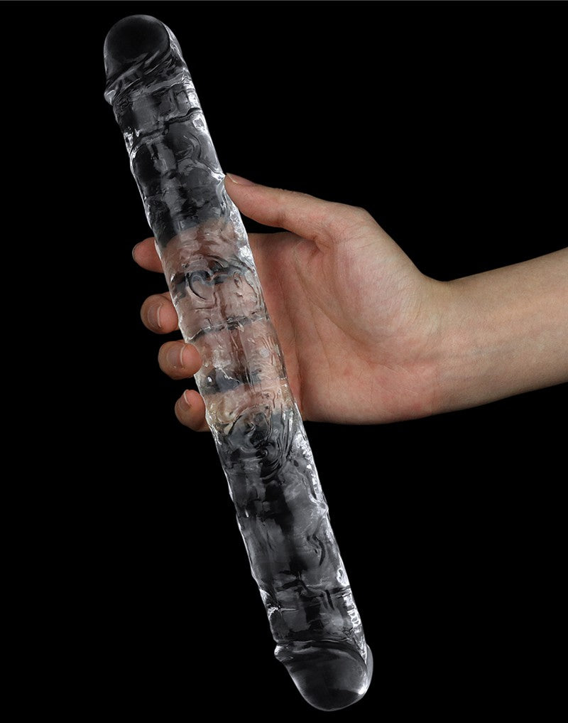 LoveToy - Flawless Clear Double Dildo 30cm/12&quot;