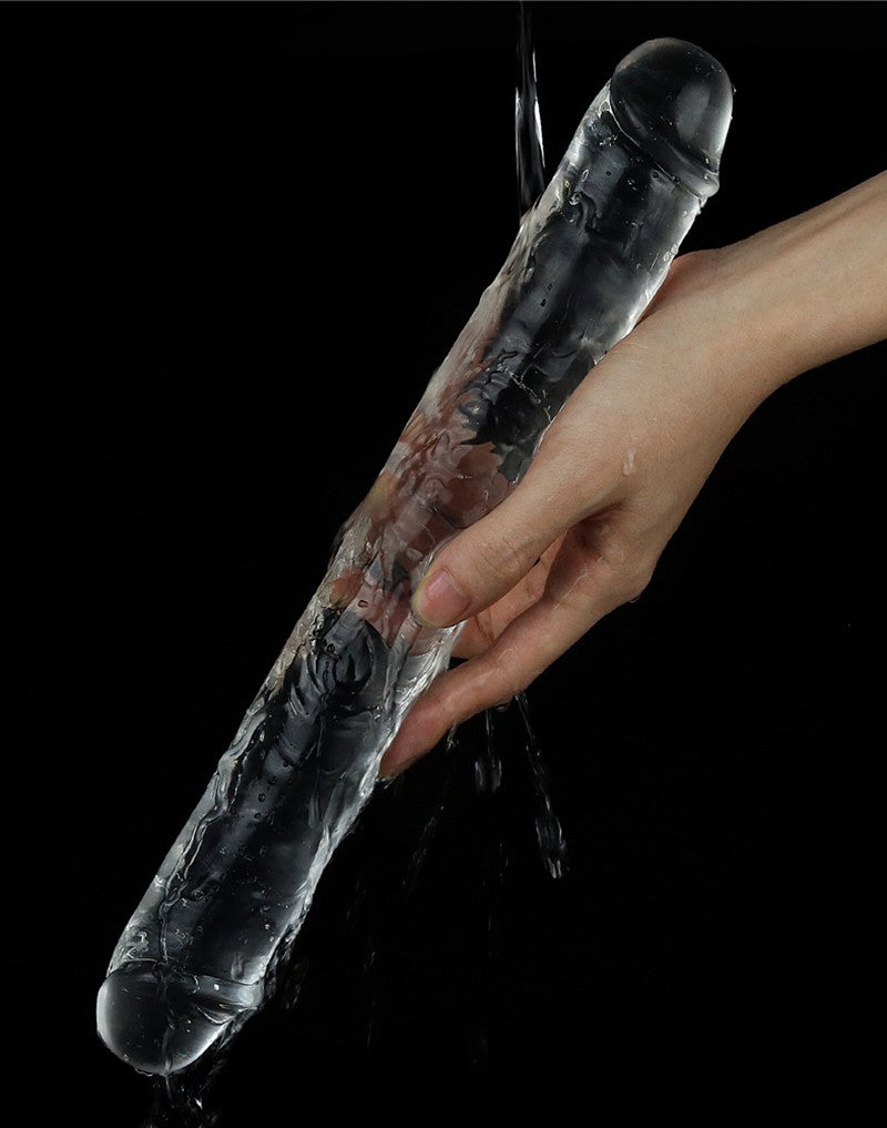 LoveToy - Flawless Clear Double Dildo 30cm/12&quot;