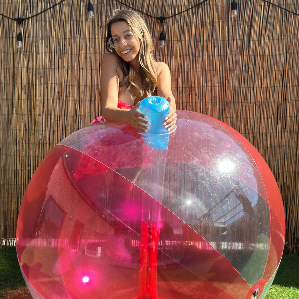 Create to Inflate: 107cm Beach Ball with Removable SPH