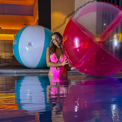 Create to Inflate: 107cm Beach Ball with Removable SPH