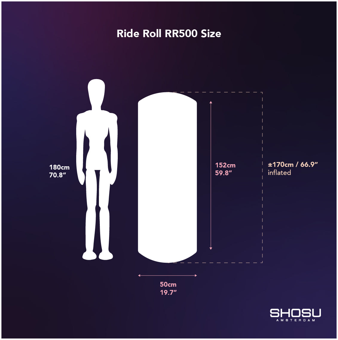 Pink Ride Roll Rr500 Ride Roll RR500 with SPH – SHOSU Amsterdam